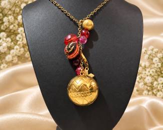 Vintage Missoni perfume necklace 