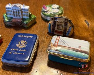 LIMOGES Trinket / Pill Boxes
