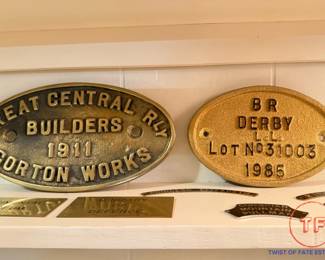 Cast Iron Railroad Plates