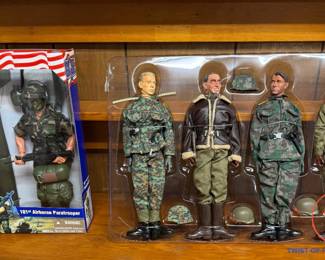 GI JOE and WWII 12" Action Figures