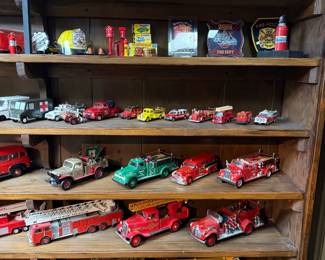 Large Collection of Model Cars and Trucks