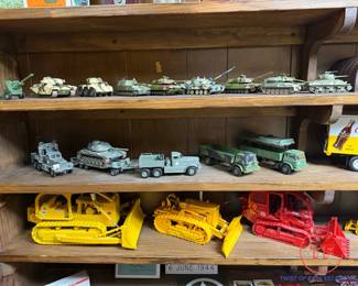 Military and Construction Die Cast Models