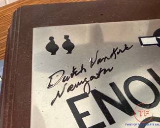 ENOLA GAY WWII Limited Edition Model Signed by Theodore "Dutch" Van Kirk (Navigator) and Morris Jeppson (Asst Weaponeer)