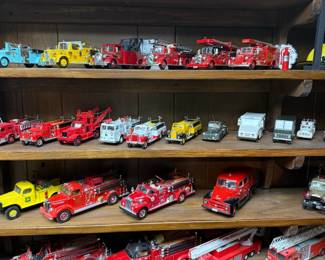 Large Collection of Model Cars and Trucks