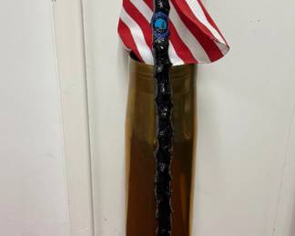 Handmade Irish Themed Walking Cane