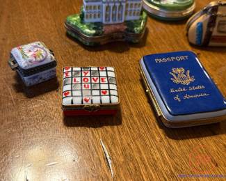 LIMOGES Trinket / Pill Boxes