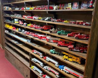 Large Collection of Model Cars and Trucks