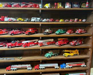 Large Collection of Model Cars and Trucks