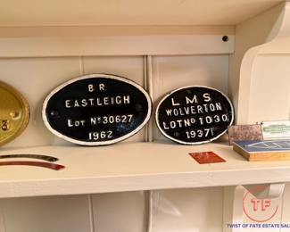 Cast Iron Railroad Plates