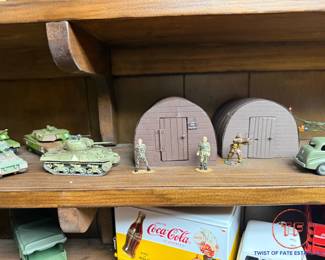 Die Cast Military and Model Quonset Huts
