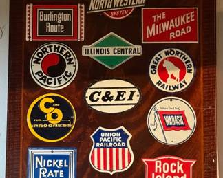 Vintage Railroad Patches