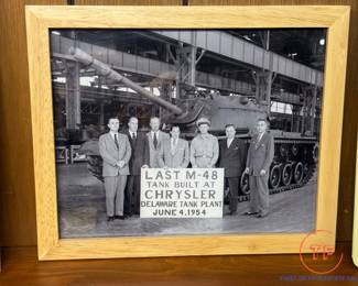 Photo of Last M-48 - Chrysler Delaware Plant