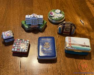 LIMOGES Trinket / Pill Boxes
