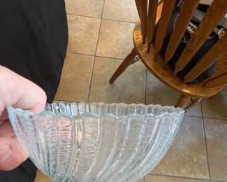 Arcoroc Seabreeze Swirl Glass Bowl