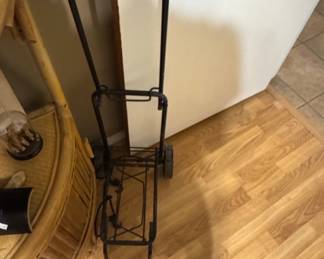 Vintage JC Penny Folding Luggage Cart