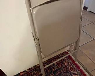 Vintage Metal Folding Chair