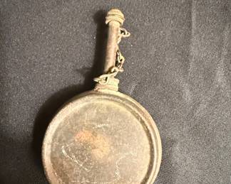 Vintage Military Banjo Style Oil Can