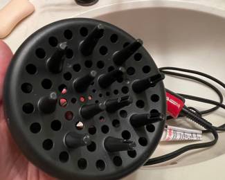 Kiss 1875 Pro Tourmaline Ceramic Hair Dryer with Diffuser