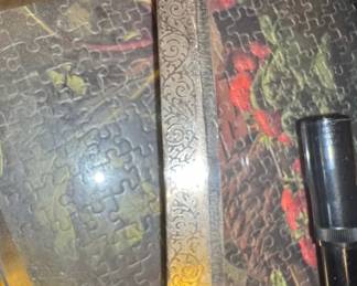 Vintage Etched Military-Style Ceremonial Sword