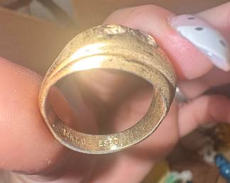 Esposito Jewelry 14k Gold Electroplated Ring