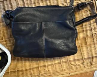Stone Mountain Leather Crossbody Bag