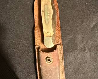Schrade Old Timer 152OT Sharpfinger Fixed Blade Knife