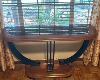 Art Deco Waterfall Console Table