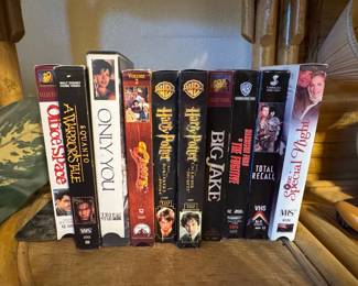 Collection of Assorted VHS Tapes