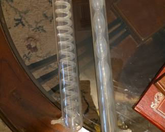 Vintage PYREX Glass Condensers (Graham and Allihn)
