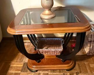 Art Deco Style Waterfall End Table