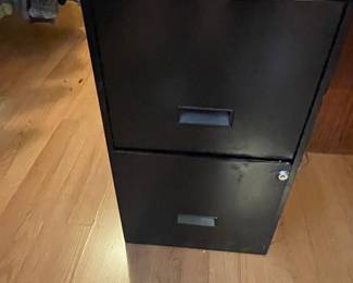 Standard Two-Drawer Metal Filing Cabinet