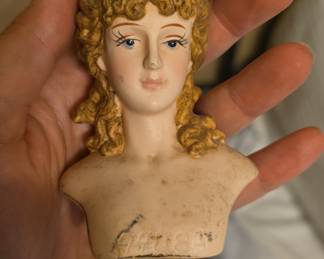 German Porcelain Half Doll - Alt, Beck & Gottschalck?