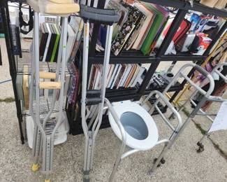 Crutches, Toilet Raise, Walker