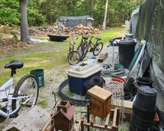 Vintage Bike, Gardening, Building supplies