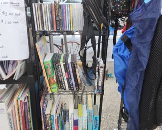 CDs, Dvd's, Books, CD with kids games