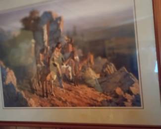 Howard terping famous artist signed value$1,000sell$300
