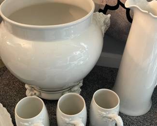 French glassware