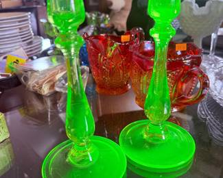 Uranium glow candle sticks 