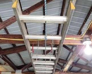 1 EXTENSION LADDER 2  16 foot sections.