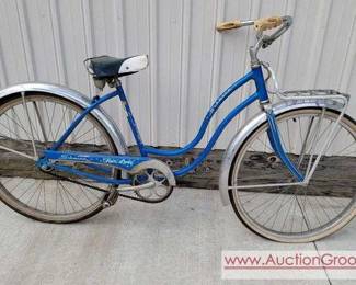 1 Vintage SCHWINN FAIR LADY Blue Bicycle