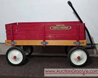 1 Radio Flyer Town  Country Wagon.