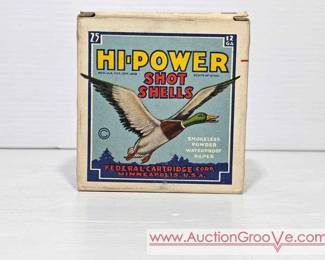 1 Hi Power Shot Shells. Federal Cartridge Corp. 12ga Ammunition