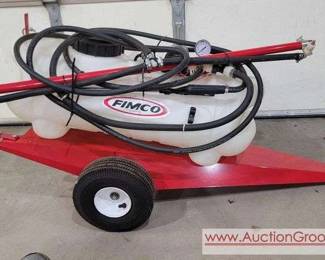 1 FIMCO LG  1500  303 Sprayer. FLOJET Pump model D21X005B