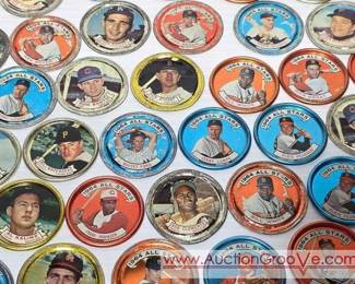 1 1964 All Stars Topps Baseball Coins