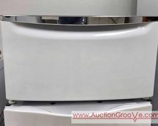 1 Washer Dryer Storage Drawer Pedistal.