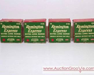 1 Vintage Remington Express Extra Long Range. Smokeless Wetproof Shot Shells. NonCorrosive Kleanbore Priming