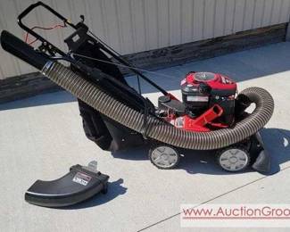 1 CRAFTSMAN 24in Wide POWER PROPELLED VACUUM SHREDDER CHIPPER BLOWER
