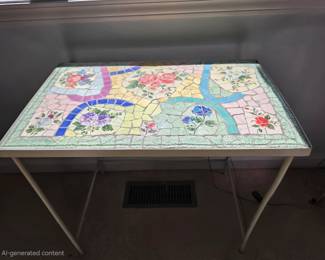 Mosaic table