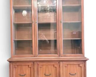 Solid Wood China Cabinet