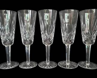 Waterford Crystal Champagne Flute Glasses